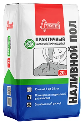 Наливной пол Практичный 20кг (5-70мм) Старатели