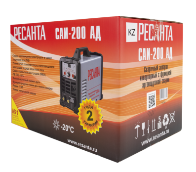 Сварочный аппарат инверторный Ресанта САИ-200АД