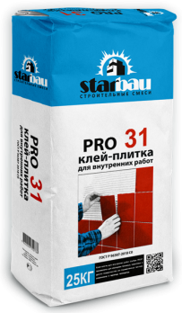 Starbau PRO 31 Клей для плитки для внутренних работ 25 кг