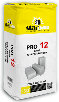 StarBau PRO 12 Клей для газобетона