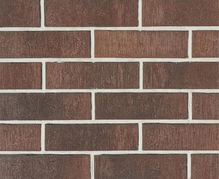 Декоративный камень Zikkurat Берг 1-49-18 7x23.5 коричневый рельефный под кирпич