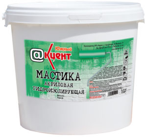 Мастика акриловая гидроизолирующая Акцент