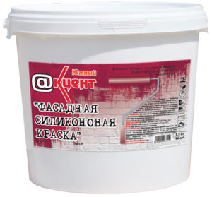 Фасадная краска силиконовая Акцент