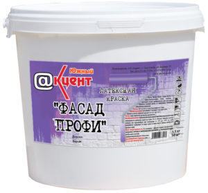 Краска латексная "Фасад профи" Акцент
