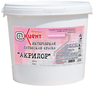 Краска интерьерная "Акрилор" Акцент