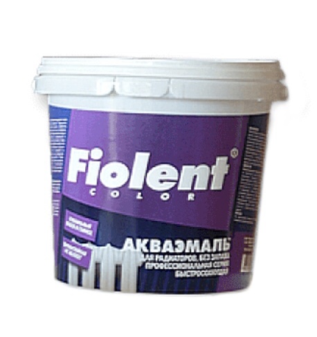 Радиаторная акваэмаль Fiolent color - 0,5 кг