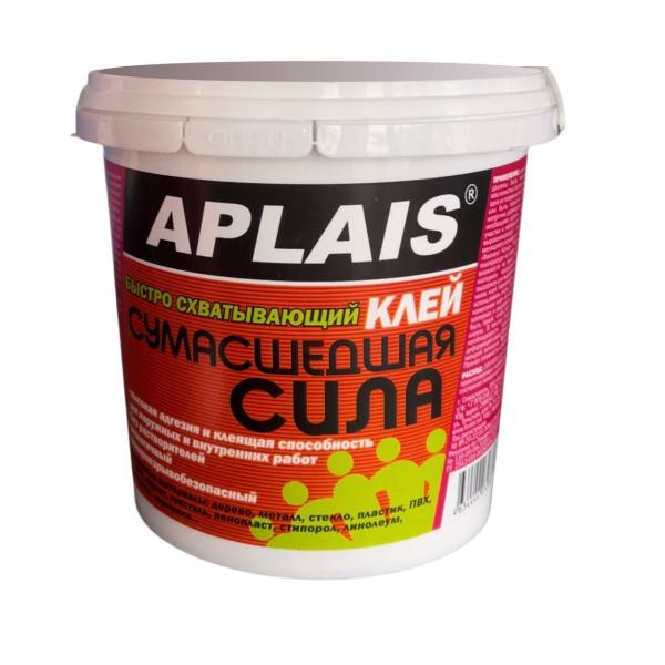 Клей белый Сумасшедшая сила+ Aplais 1кг