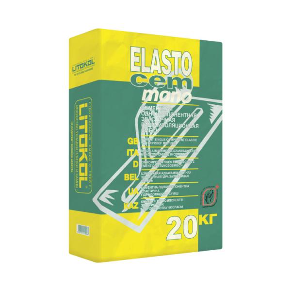 Гидроизоляционная смесь Elastocem mono Litokol - 20кг