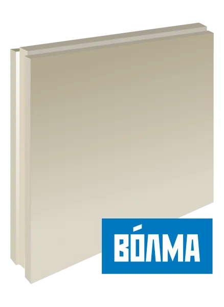 Пазогребневая плита полнотелая (ПГП) Волма