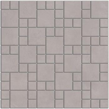 Керамический декор (ГРАНИТ) 30*30 АЛЕКСАНДРИЯ СЕРЫЙ МОЗАИЧНЫЙ