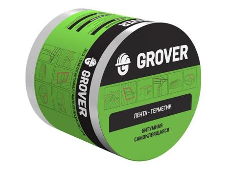 Лента-герметик битумная GROVER зеленая 10 м*10 см