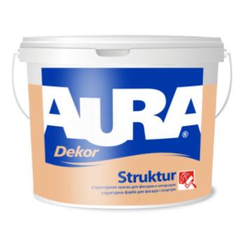 Краска структурная AURA Dekor Struktur 10 л
