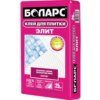 Клей для плитки Боларс Элит 25 кг
