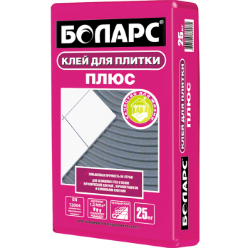 Клей для плитки Боларс Плюс 25 кг