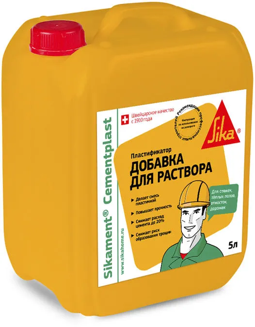 Добавка пластификатор Sikament Cementplast