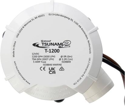 Трюмная помпа Tsunami MK2 1200, 12В