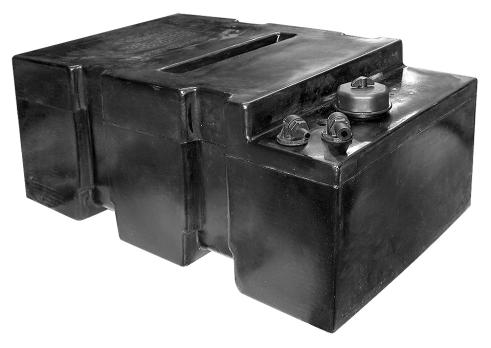 Топливный бак «TITANO Plus», 57 л, 400x650x400 мм