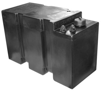 Топливый бак «TITANO Plus», 57 л, 400x650x300 мм